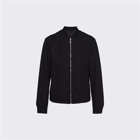 prada wool blouson jacket|Prada Wool jacket .